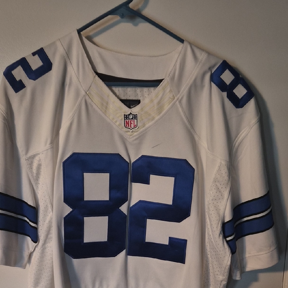 Jason Witten Nike NFL White Jersey with Blue Details Dallas Cowboys! Gently worn